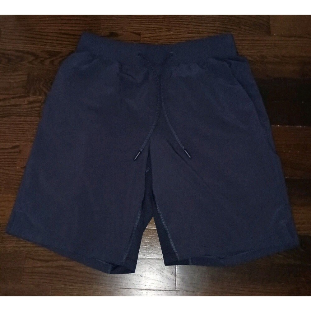 Lululemon T.H.E. Athletic Shorts Mens Medium Blue Workout Athleisure M7AJBS